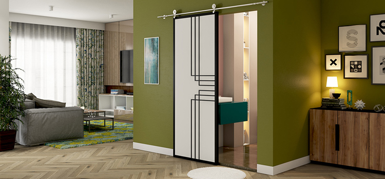 sliding bathroom door installation in Belle Glade